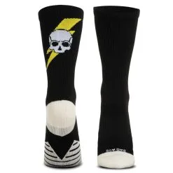 Socrates® Mid-Calf Performance Socks - Bad Ass (Black)