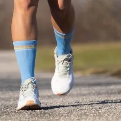 Socrates® Mid-Calf Performance Socks - You're Awesome -goneforarun Sales 2023 tr 44347 LIFESTYLE FRONT