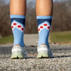 Socrates® Mid-Calf Performance Socks - Run Like The Wind -goneforarun Sales 2023 tr 44349 LIFESTYLE BACK