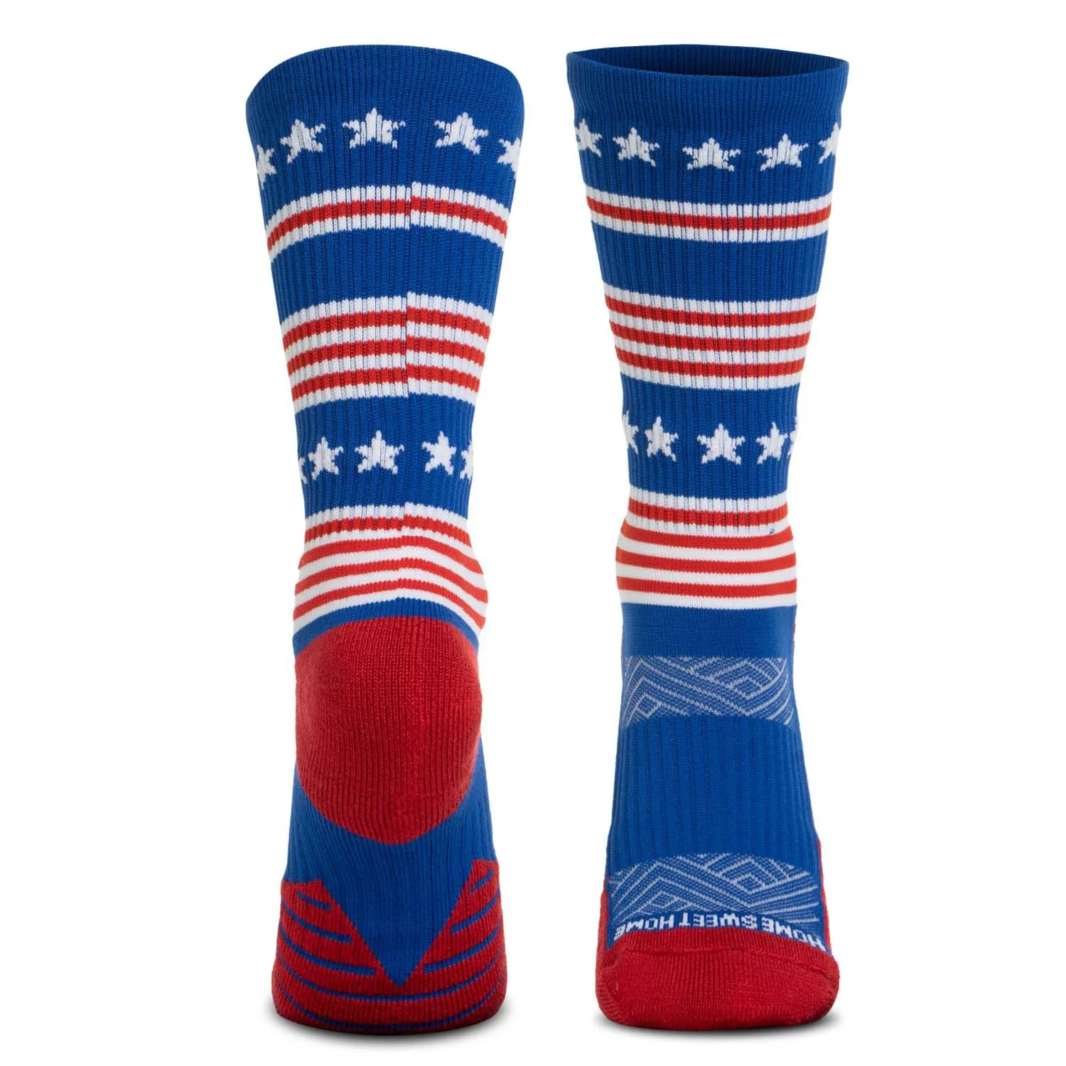 Socrates® Mid-Calf Performance Socks - Home Sweet Home 4 Socrates® Mid-Calf Performance Socks - Home Sweet Home - Image 2