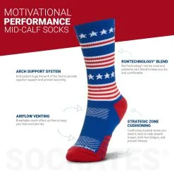 Socrates® Mid-Calf Performance Socks - Home Sweet Home 13 Socrates® Mid-Calf Performance Socks - Home Sweet Home -goneforarun Sales 2023 tr 44350 DETAILS