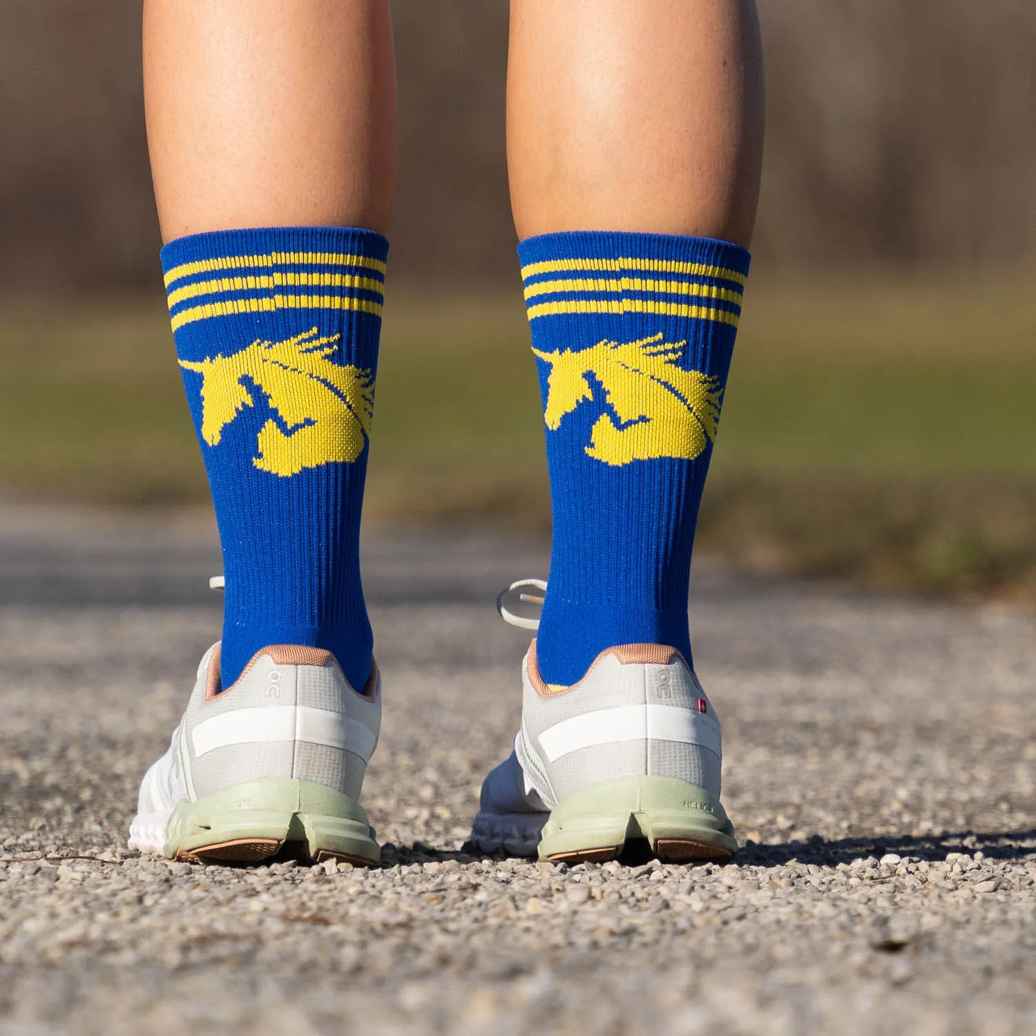 Socrates® Mid-Calf Performance Socks - Run Strong 9 Socrates® Mid-Calf Performance Socks - Run Strong - Image 7