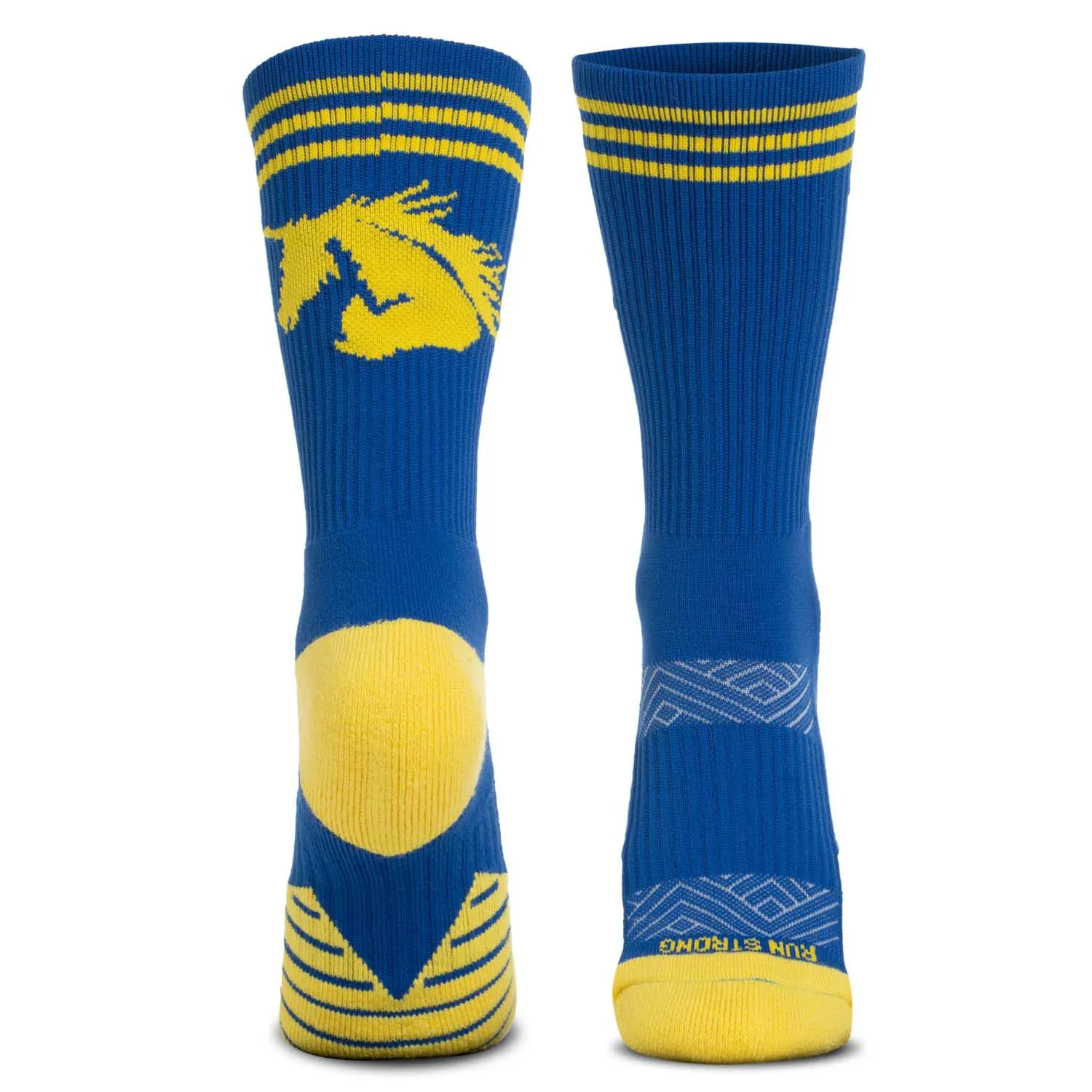 Socrates® Mid-Calf Performance Socks - Run Strong 3 Socrates® Mid-Calf Performance Socks - Run Strong