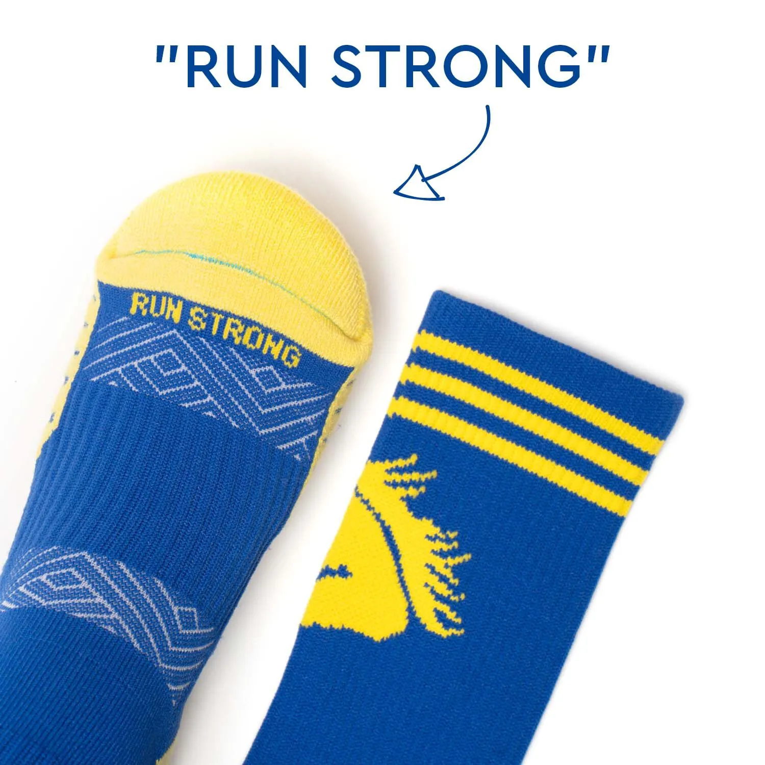 Socrates® Mid-Calf Performance Socks - Run Strong 5 Socrates® Mid-Calf Performance Socks - Run Strong - Image 3