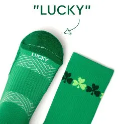 Socrates® Mid-Calf Performance Socks - Lucky -goneforarun Sales 2023 tr 44352 QUOTE