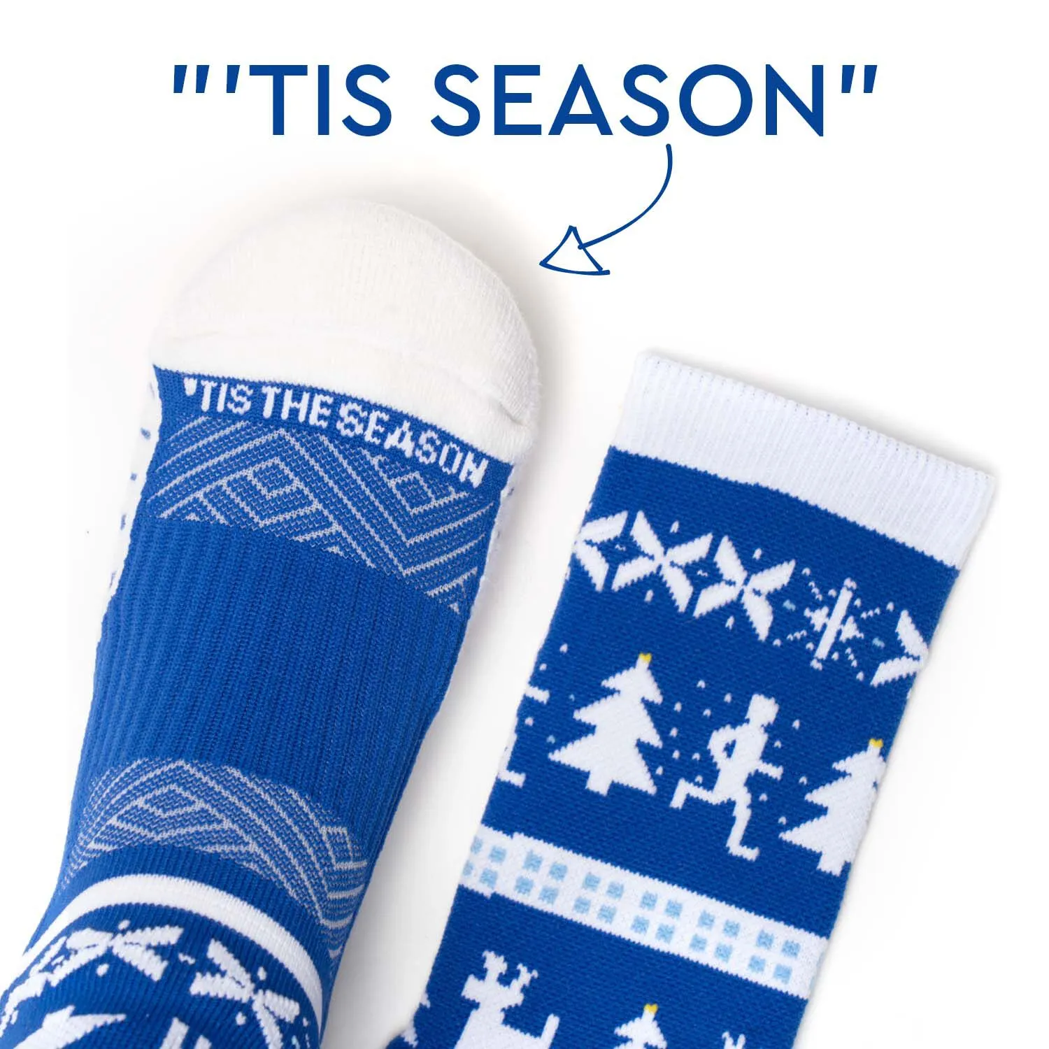 Socrates® Mid-Calf Performance Socks - Tis The Season 6 Socrates® Mid-Calf Performance Socks - Tis The Season - Image 4