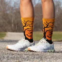 Socrates® Mid-Calf Performance Socks - Be Spooktacular -goneforarun Sales 2023 tr 44355 LIFESTYLE SIDE