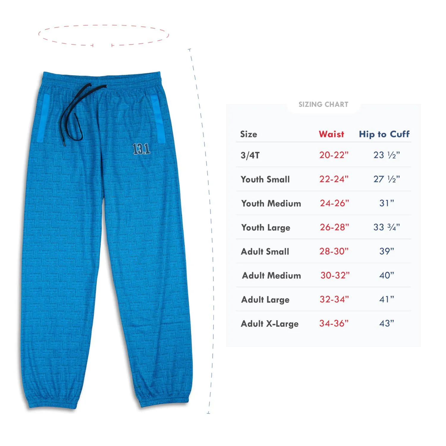 Running Lounge Pants - 13.1 Math Miles 12 Running Lounge Pants - 13.1 Math Miles - Image 10