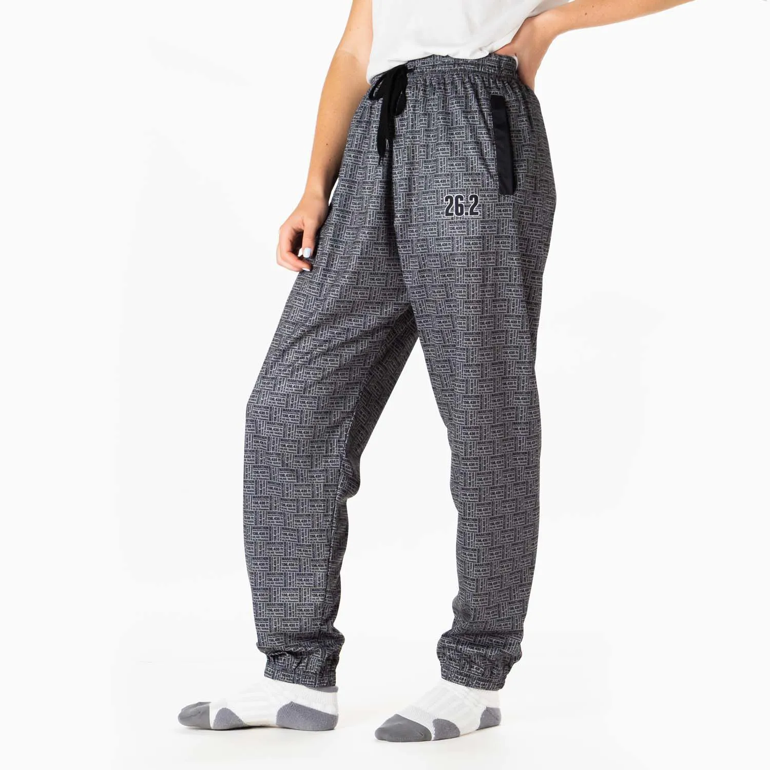 Running Lounge Pants - 26.2 Math Miles 4 Running Lounge Pants - 26.2 Math Miles - Image 2