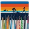 Running Large Hooked On Medals Hanger - Triathlon -goneforarun Sales 2023 tr 44376 CLOSEUP