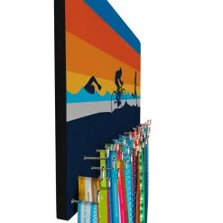 Running Large Hooked On Medals Hanger - Triathlon -goneforarun Sales 2023 tr 44376 PROFILE