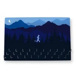 Running Large Hooked On Medals Hanger - Run Your Terrain -goneforarun Sales 2023 tr 44377 EMPTY