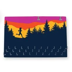 Running Large Hooked On Medals And Bib Hanger - Happy Hour -goneforarun Sales 2023 tr 44380 EMPTY