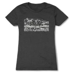 Women's Everyday Runners Tee - Ultra Runner Sketch