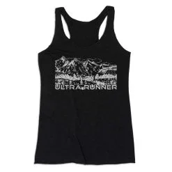 Women's Everyday Tank Top - Ultra Runner Sketch -goneforarun Sales 2023 tr 44406 BLACK MAIN