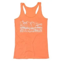 Women's Everyday Tank Top - Ultra Runner Sketch -goneforarun Sales 2023 tr 44406 PEACH MAIN