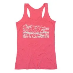Women's Everyday Tank Top - Ultra Runner Sketch -goneforarun Sales 2023 tr 44406 PINK MAIN