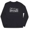 Men's Running Long Sleeve Performance Tee - Ultra Runner Sketch -goneforarun Sales 2023 tr 44412 BLACK MAIN