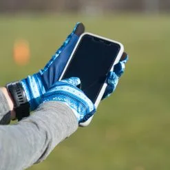 Performance Gloves - Blue Aztec -goneforarun Sales 2023 tr 44425 P LIFESTYLE 4