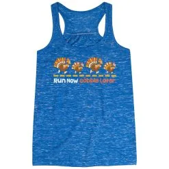 Flowy Racerback Tank Top - Run Now Gobble Later Turkeys 12 Flowy Racerback Tank Top - Run Now Gobble Later Turkeys -goneforarun Sales 2023 tr 44445 BLUE MAIN