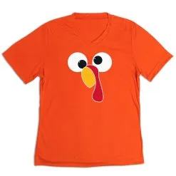 Women's Running Short Sleeve Tech Tee - Goofy Turkey