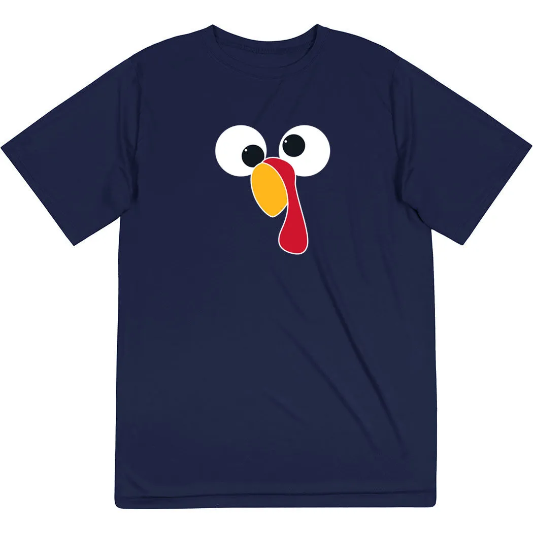 Men's Running Short Sleeve Performance Tee - Goofy Turkey 8 Men's Running Short Sleeve Performance Tee - Goofy Turkey - Image 6