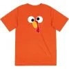 Men's Running Short Sleeve Performance Tee - Goofy Turkey -goneforarun Sales 2023 tr 44564 ORANGE MAIN
