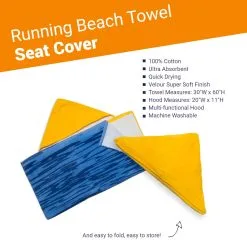 Running Seat Cover Towel - Mountain Sunset -goneforarun Sales 2023 tr 44602 DETAILS