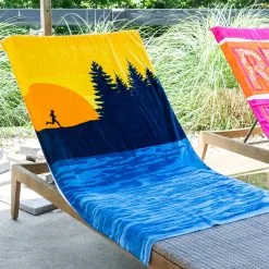 Running Seat Cover Towel - Mountain Sunset -goneforarun Sales 2023 tr 44602 LIFESTYLE 2