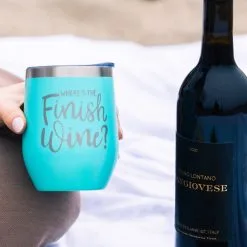 Running Travel Wine Tumbler - Where's The Finish Wine? -goneforarun Sales 2023 tr 44634 LIFESTYLE 1