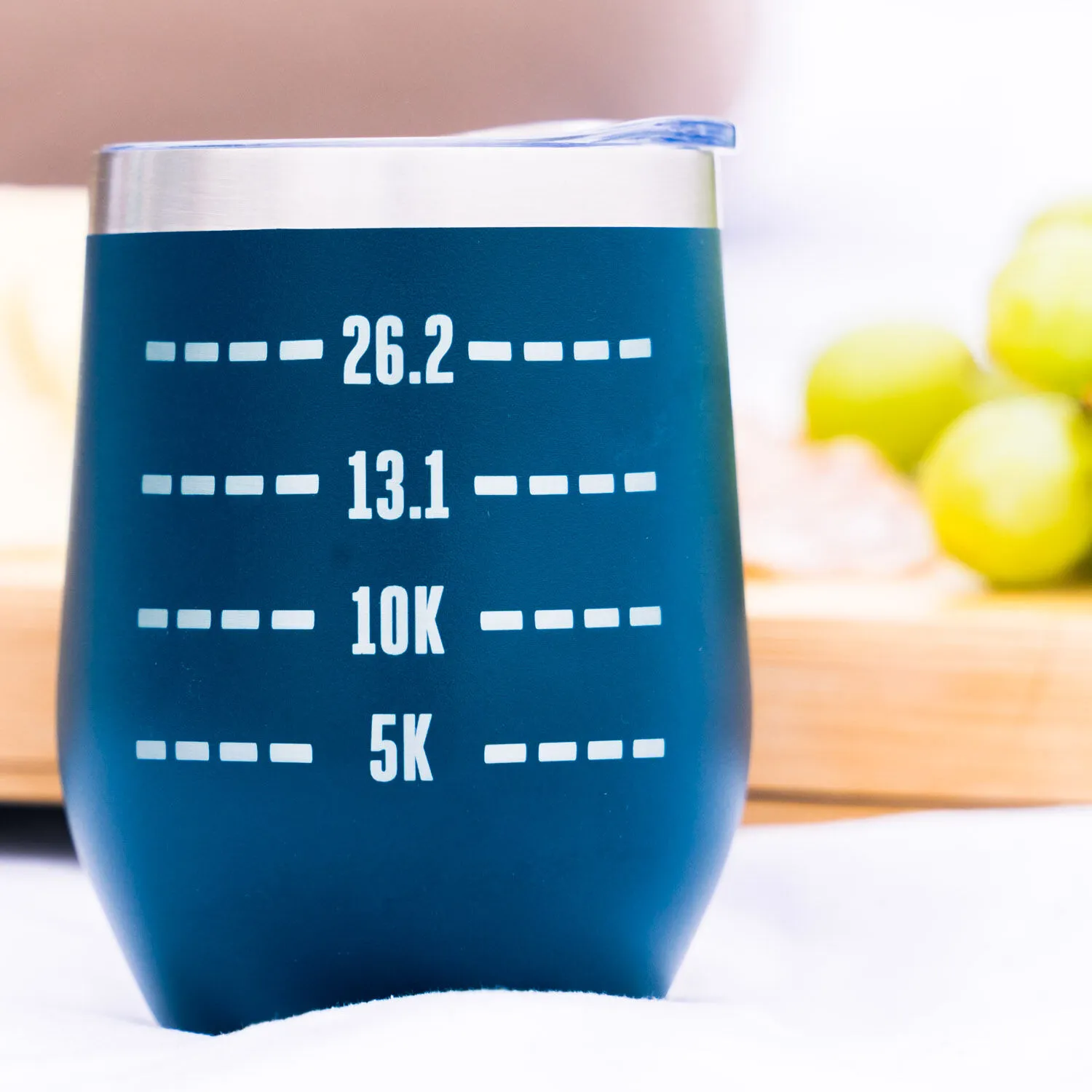 Running Travel Wine Tumbler - Runner's Measurements 9 Running Travel Wine Tumbler - Runner's Measurements - Image 7