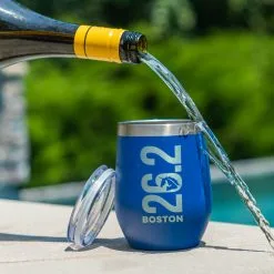 Running Travel Wine Tumbler - Boston 26.2 -goneforarun Sales 2023 tr 44637 LIFESTYLE 4