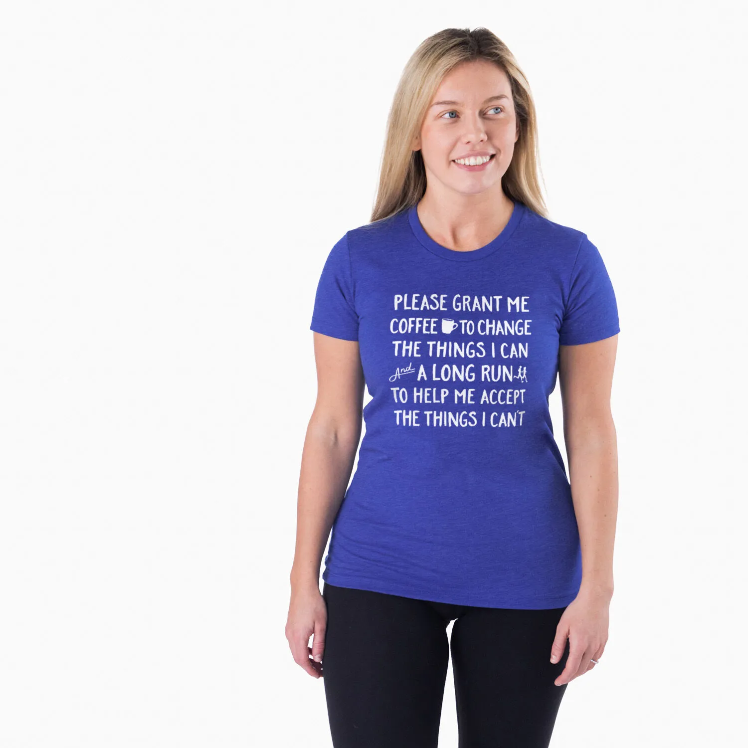 Women's Everyday Runners Tee - Please Grant Me Coffee 4 Women's Everyday Runners Tee - Please Grant Me Coffee - Image 2