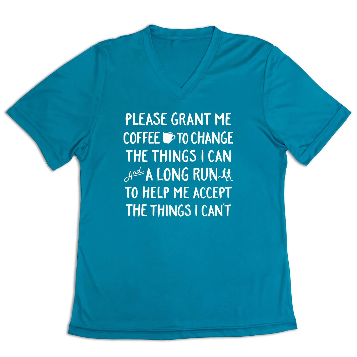 Women's Short Sleeve Tech Tee - Please Grant Me Coffee 7 Women's Short Sleeve Tech Tee - Please Grant Me Coffee - Image 5