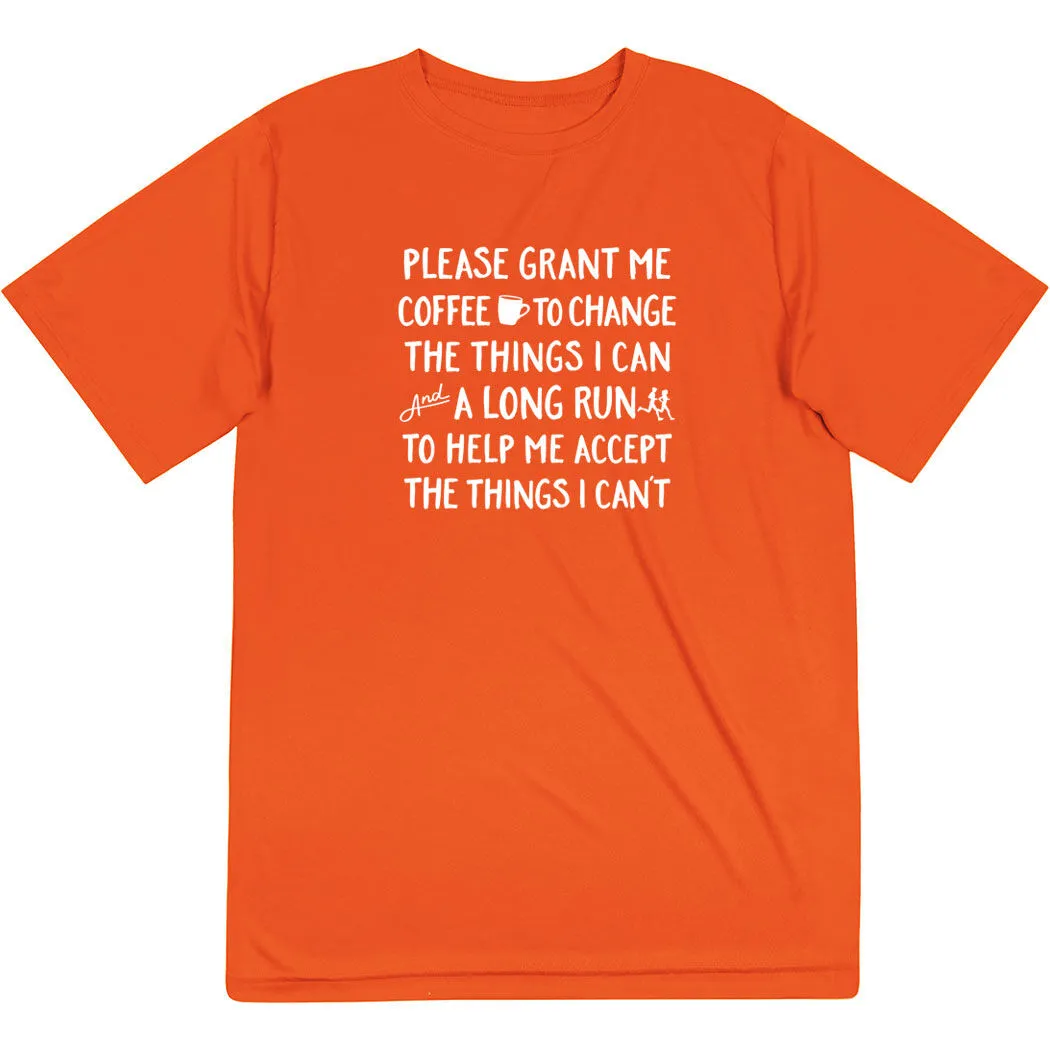 Men's Running Short Sleeve Performance Tee - Please Grant Me Coffee 10 Men's Running Short Sleeve Performance Tee - Please Grant Me Coffee - Image 8