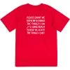 Men's Running Short Sleeve Performance Tee - Please Grant Me Coffee -goneforarun Sales 2023 tr 44652 RED MAIN