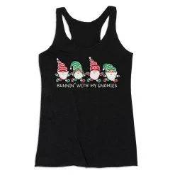 Women's Everyday Tank Top - Runnin' With My Gnomies® - Christmas 12 Women's Everyday Tank Top - Runnin' With My Gnomies® - Christmas -goneforarun Sales 2023 tr 44675 BLACK MAIN