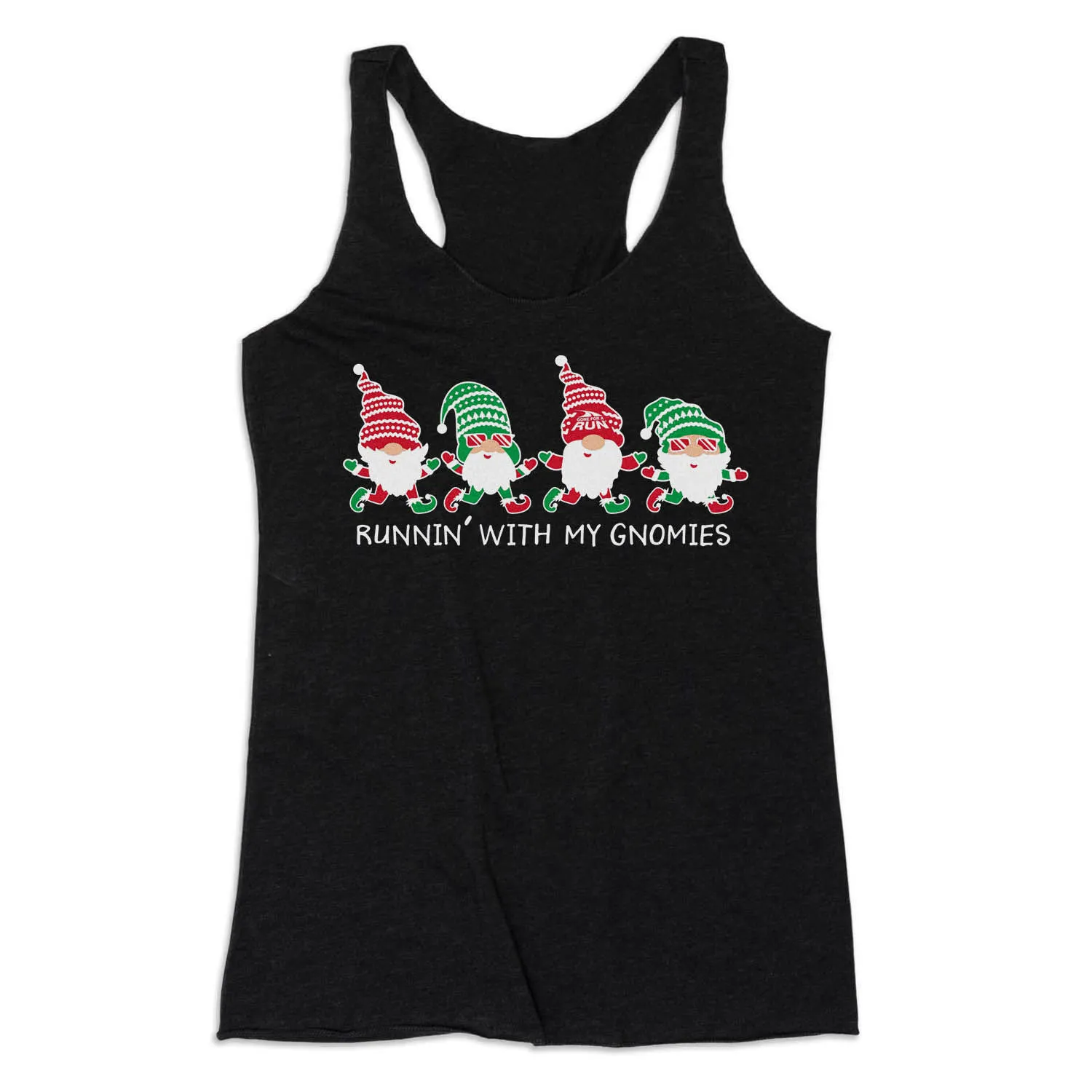 Women's Everyday Tank Top - Runnin' With My Gnomies® - Christmas 6 Women's Everyday Tank Top - Runnin' With My Gnomies® - Christmas - Image 4