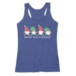 Women's Everyday Tank Top - Runnin' With My Gnomies® - Christmas