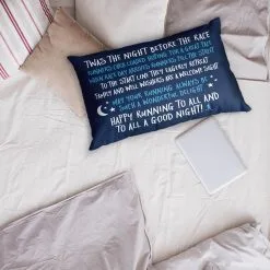 Running Pillowcase - Twas The Night Before The Race -goneforarun Sales 2023 tr 44691 LIFESTYLE