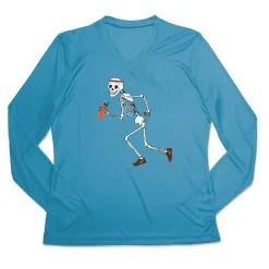 Women's Long Sleeve Tech Tee - Never Stop Running -goneforarun Sales 2023 tr 44706 CAROLINA MAIN
