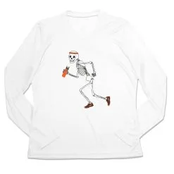 Women's Long Sleeve Tech Tee - Never Stop Running -goneforarun Sales 2023 tr 44706 WHITE MAIN