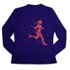 Women's Long Sleeve Tech Tee - Heartfelt Runner Girl -goneforarun Sales 2023 tr 44734 ROYAL MAIN