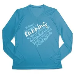 Women's Long Sleeve Tech Tee - Live Love Run Heart 13 Women's Long Sleeve Tech Tee - Live Love Run Heart -goneforarun Sales 2023 tr 44740 CAROLINA MAIN