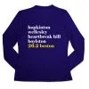 Women's Long Sleeve Tech Tee - Run Mantra - Boston -goneforarun Sales 2023 tr 44744 ROYAL MAIN