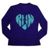 Women's Long Sleeve Tech Tee - Love The Run -goneforarun Sales 2023 tr 44761 ROYAL MAIN