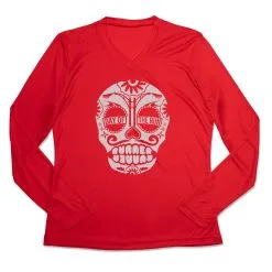 Women's Long Sleeve Tech Tee - Day Of The Run -goneforarun Sales 2023 tr 44800 RED MAIN