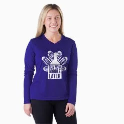 Women's Long Sleeve Tech Tee - Thanksgiving Run 10 Women's Long Sleeve Tech Tee - Thanksgiving Run -goneforarun Sales 2023 tr 44860 ROYAL MODEL