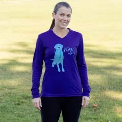 Women's Long Sleeve Tech Tee - Never Run Alone 13 Women's Long Sleeve Tech Tee - Never Run Alone -goneforarun Sales 2023 tr 44862 ROYAL FEMALE
