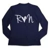 Women's Long Sleeve Tech Tee - Run Heart 1 Women's Long Sleeve Tech Tee - Run Heart -goneforarun Sales 2023 tr 44864 NAVY MAIN